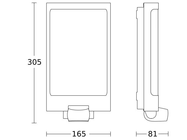 STEINEL L 240 S Anthracite